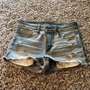 Size 2 AEO high rise shortie